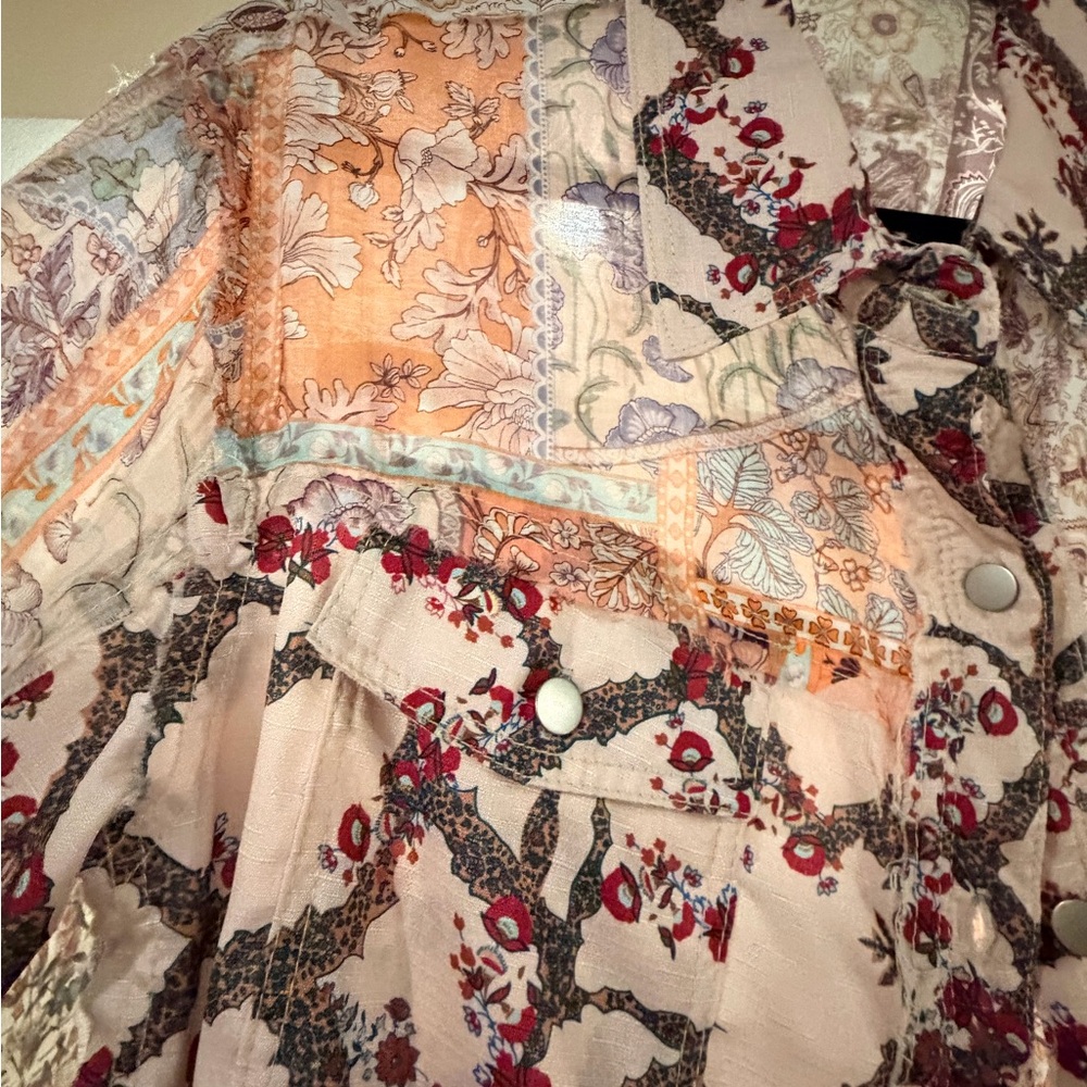 POL Multicolor Patterned Button Down Shirt - image 3